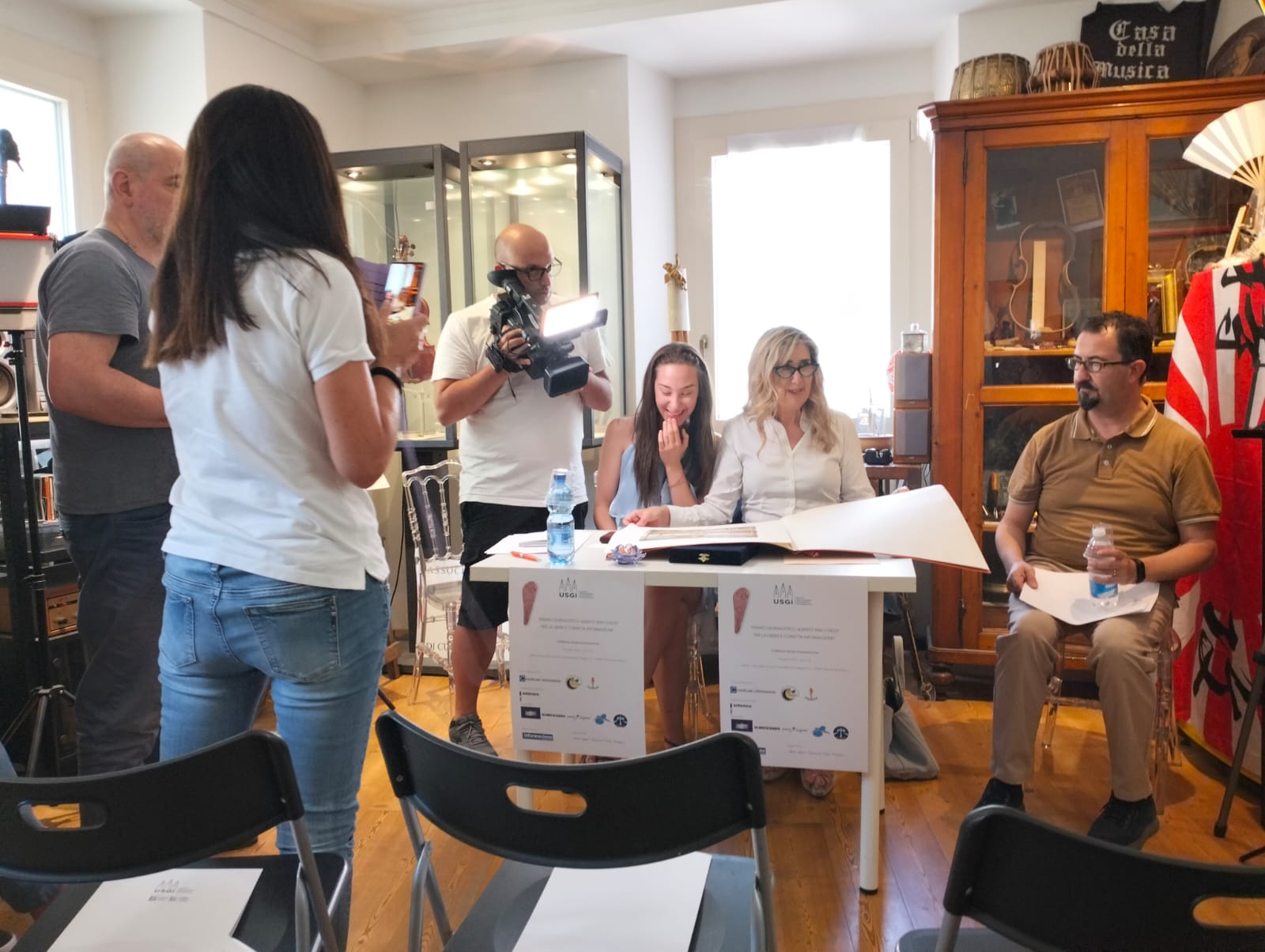 Conferenza stampa premio Chezzi